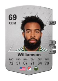 Eryk Williamson Common 69 OVR