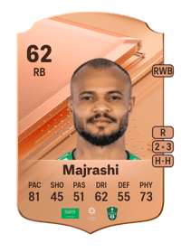 Ali Majrashi Rare 62 OVR