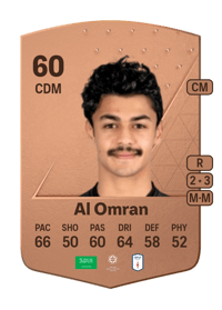 Nasser Al Omran Common 60 OVR