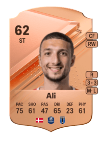 Wessam Abou Ali Rare 62 OVR