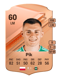 Daniel Pik Rare 60 OVR