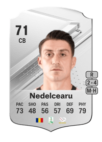 Ionuț Nedelcearu Rare 71 OVR