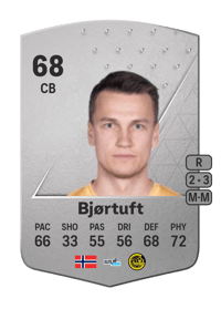 Odin Luraas Bjørtuft Common 68 OVR