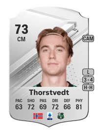 Kristian Thorstvedt Rare 73 OVR