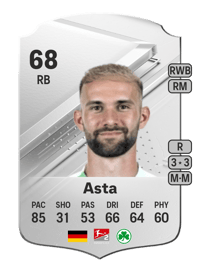 Simon Asta Rare 68 OVR