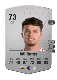 Neco Williams Common 73 OVR