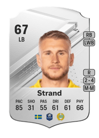 Simon Strand Rare 67 OVR