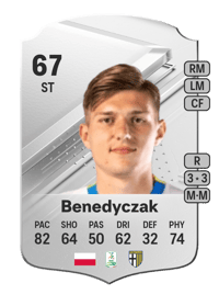 Adrian Benedyczak Rare 67 OVR