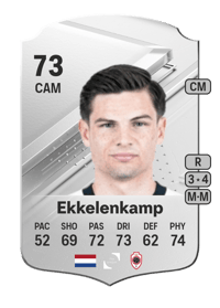 Jurgen Ekkelenkamp Rare 73 OVR
