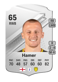 Tom Hamer Rare 65 OVR
