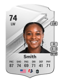 Taylor Smith Rare 74 OVR