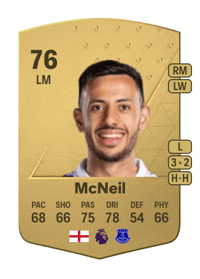 Dwight McNeil Common 76 OVR