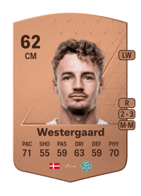 Magnus Westergaard Common 62 OVR