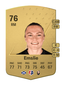 Claire Emslie Common 76 OVR