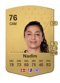 Nadia Nadim Common 76 OVR