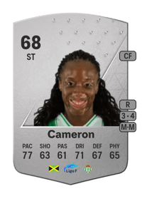Tiffany Cameron Common 68 OVR