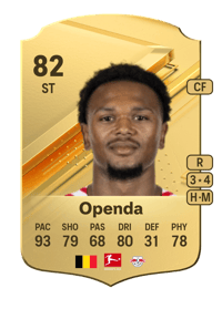 Loïs Openda Rare 82 OVR