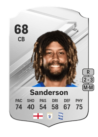 Dion Sanderson Rare 68 OVR