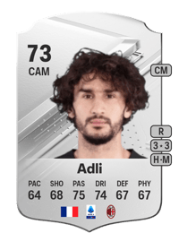 Yacine Adli Rare 73 OVR
