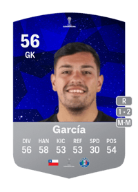 Joaquín García CONMEBOL Sudamericana 56 OVR
