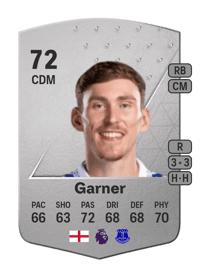 James Garner Common 72 OVR