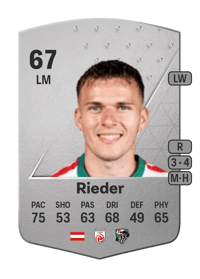 Florian Rieder Common 67 OVR