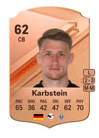 Malte Karbstein Rare 62 OVR
