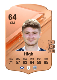 Scott High Rare 64 OVR