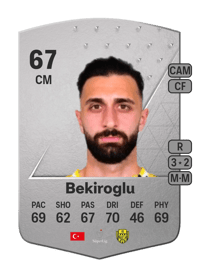 Efkan Bekiroglu Common 67 OVR
