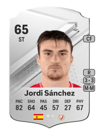Jordi Sánchez Rare 65 OVR