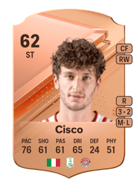 Andrea Cisco Rare 62 OVR