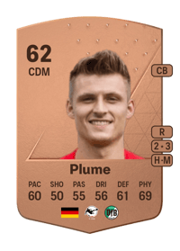 Noah Plume Common 62 OVR
