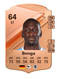 Tarsis Bonga Rare 64 OVR