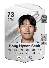 Hong Hyeon Seok Rare 73 OVR