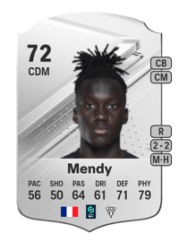 Batista Mendy Rare 72 OVR