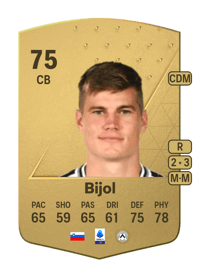 Jaka Bijol Common 75 OVR