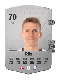 Emil Riis Common 70 OVR