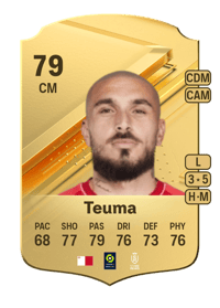 Teddy Teuma Rare 79 OVR