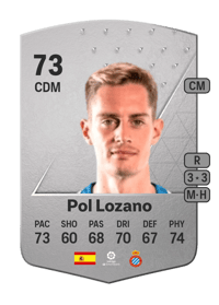 Pol Lozano Common 73 OVR