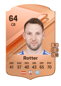 Thomas Rotter Rare 64 OVR