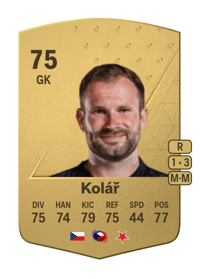 Ondřej Kolář Common 75 OVR
