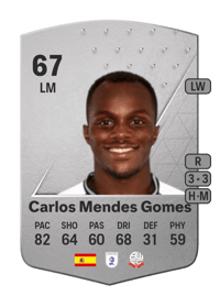 Carlos Mendes Gomes Common 67 OVR