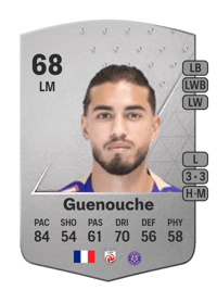 Hakim Guenouche Common 68 OVR