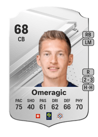 Becir Omeragic Rare 68 OVR