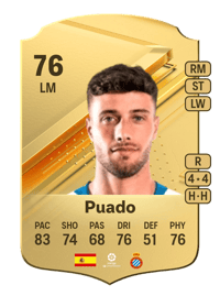 Puado Rare 76 OVR