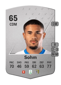 Simon Sohm Common 65 OVR