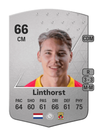 Evert Linthorst Common 66 OVR