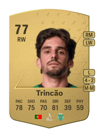 Trincão Common 77 OVR