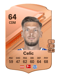 Nemanja Celic Rare 64 OVR