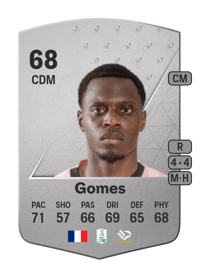 Claudio Gomes Common 68 OVR